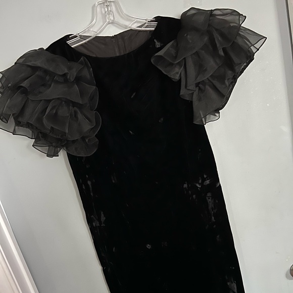 “Jeri New York” Vintage Cocktail/Evening  MIDI Dress - Picture 8 of 10